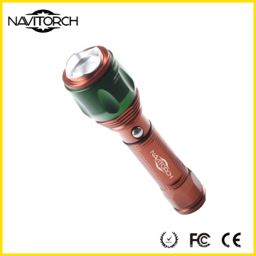 260 Lumen Zoomable Wiederaufladbare LED-Taschenlampe (NK-06)